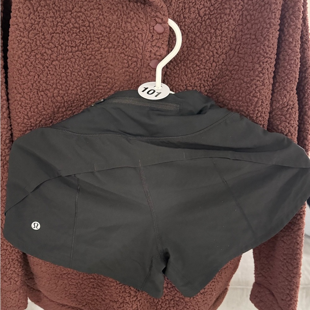 #101 lululemon athletica Black Women's Shorts